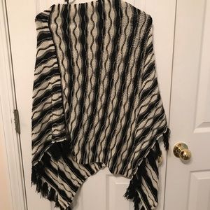 Knit boutique poncho